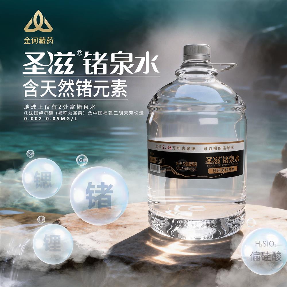圣滋锗泉水4.5L桶装
